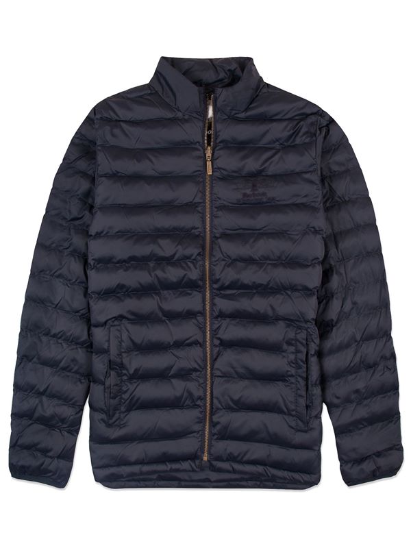 Barbour Templand Quilted Jacket in Navy | Dapper Street