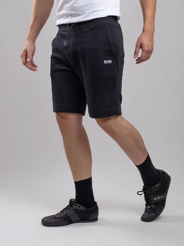 BOSS Men's Skeevito Sweat Shorts in Black