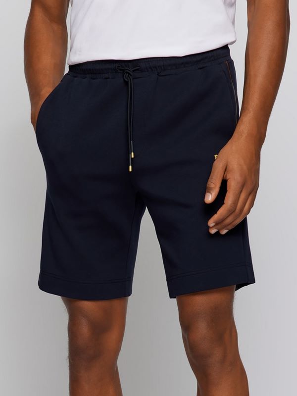 BOSS Men's Headlo 1 Shorts in Dark Blue | Dapper Street