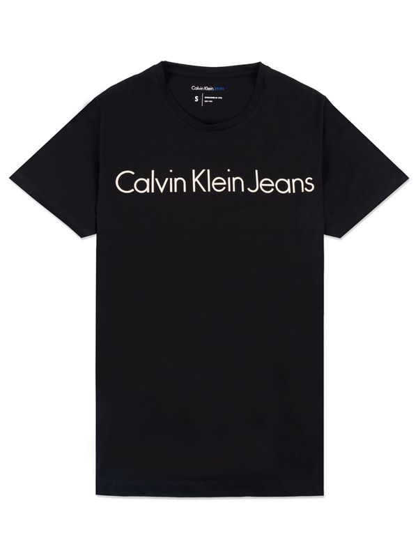 Calvin Klein Jeans Men's Monologo Oversized T-Shirt In White