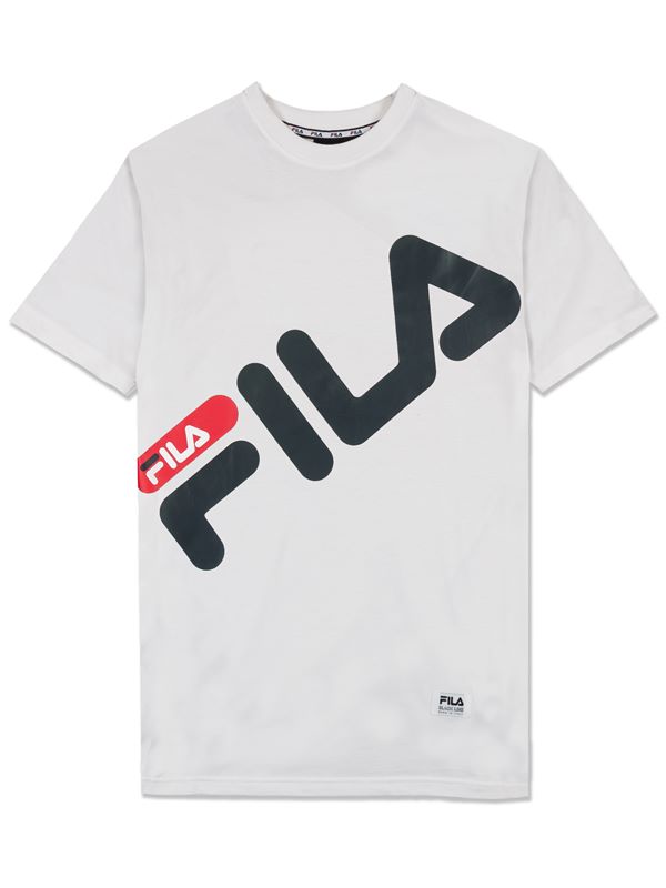 FILA Marco Graphic T-Shirt White | Dapper Street