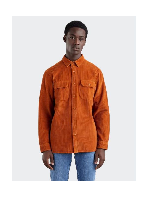 Levi's® Men's Jackson Worker Shirt in Glazed Ginger | Dapper Street