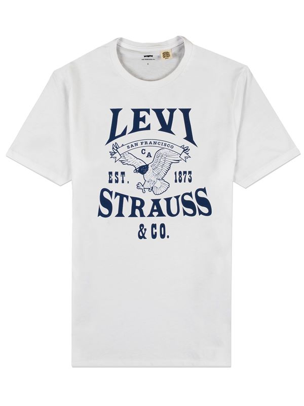 Levi's® Eagle Graphic T-Shirt White | Dapper Street