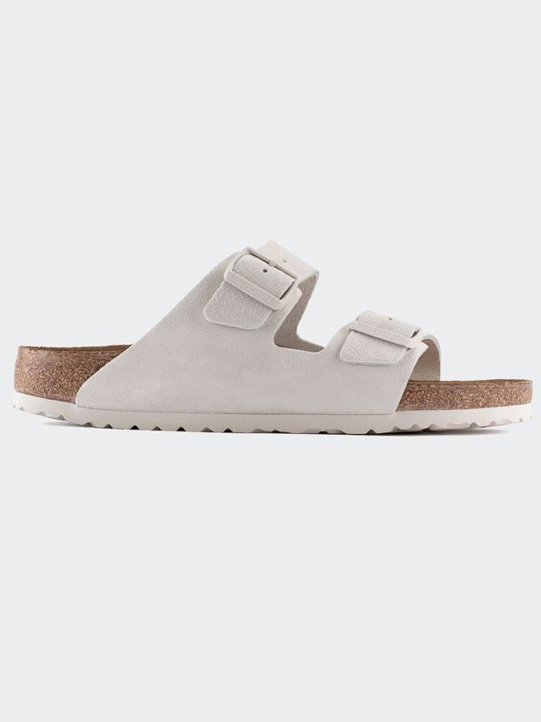 Narrow Arizona Soft Footbed Suede Leather Sandals