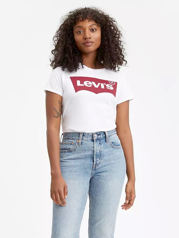 Levi's® Women's Perfect T-Shirt in White | Dapper Street