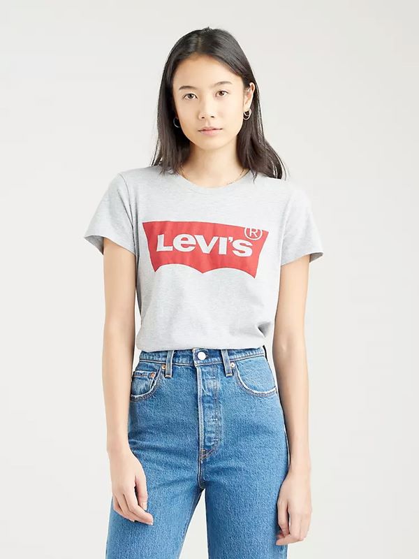 Levi's® Women's Perfect T-Shirt in Grey | Dapper Street