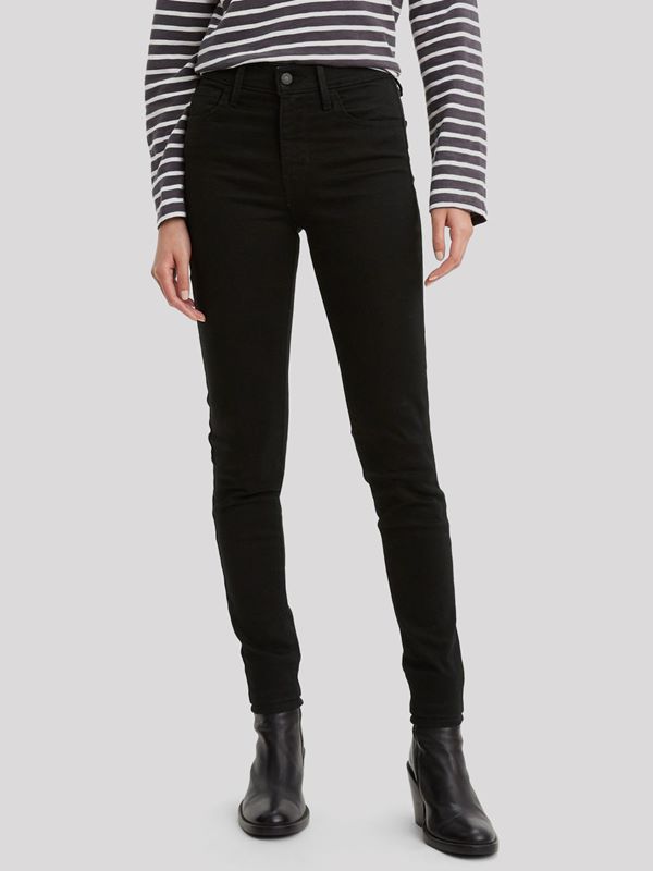 Levi's® Women's 720 Hirise Super Skinny Jeans in Black Celestial | Dapper  Street