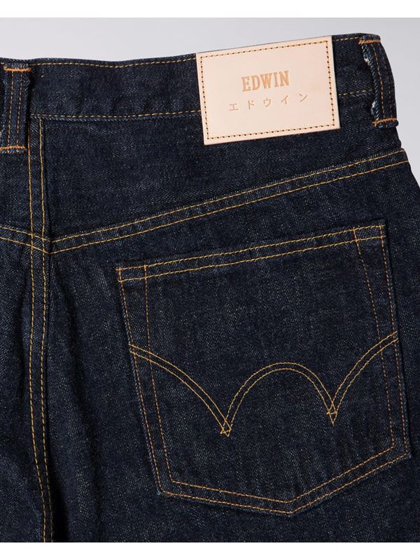 Edwin Loose Straight Nihon Menpu Rainbow Selvage Jeans in Rinsed ...