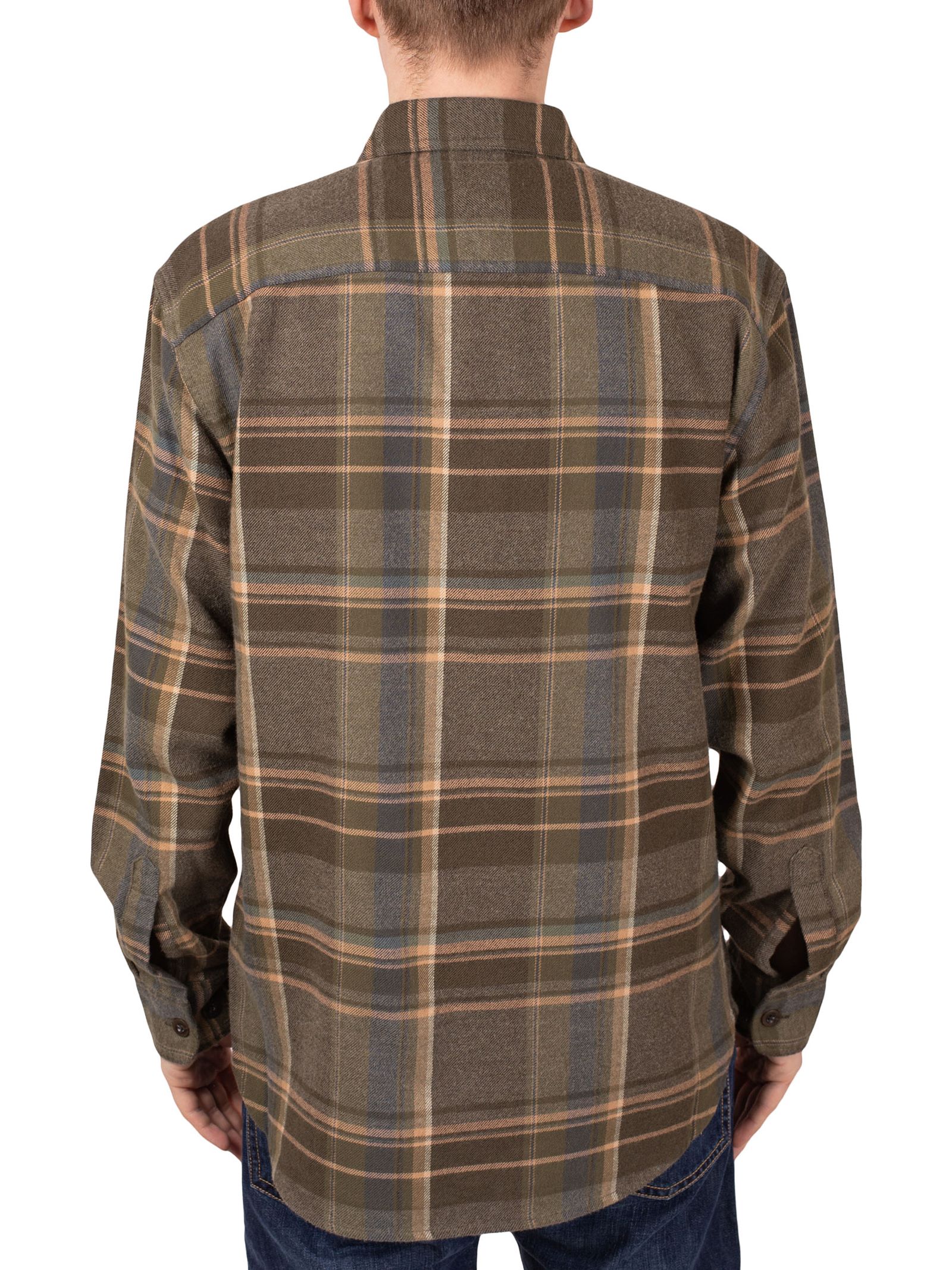 Pendleton Burnside Flannel Shirt in Green Plaid | Dapper Street