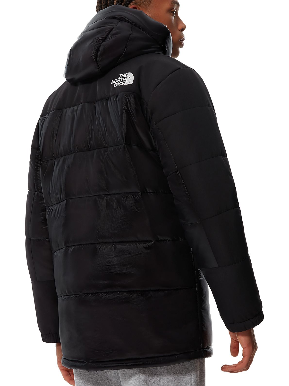 The North Face Men's Himalayan Insulated Parka in Black | Dapper Street
