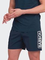 Barbour International Men's Large Logo Swim Short in International Navy