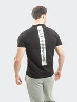 EA7 Emporio Armani Men's Back Logo T-Shirt in Black