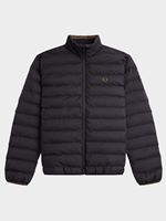 fred perry men's insulated jacket in black