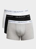 GANT Men's Trunk 3-Pack in Grey Melange