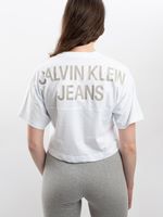 Women's Back Institutional Dolman T-Shirt In Bright White
