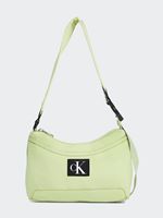 Calvin Klein Jeans City Nylon Shoulder Bag in Jaded Green