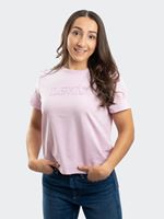 levi's® women's graphic jordie t-shirt in gd winsome orchid