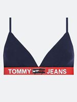 Tommy Jeans Women's Triangle Bralette Unlined in Desert Sky