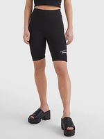 Tommy Jeans Women's Tommy Signature Cycle Short in Black