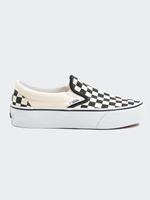 VANS Checkerboard Classic Slip-On Platform Shoes