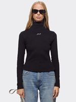 Young Poets Society Women's Kenia Turtle Neck Top In Black