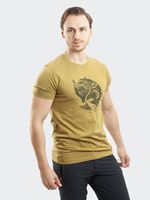 Fjallraven Men's Arctic Fox T-shirt in Moss Green