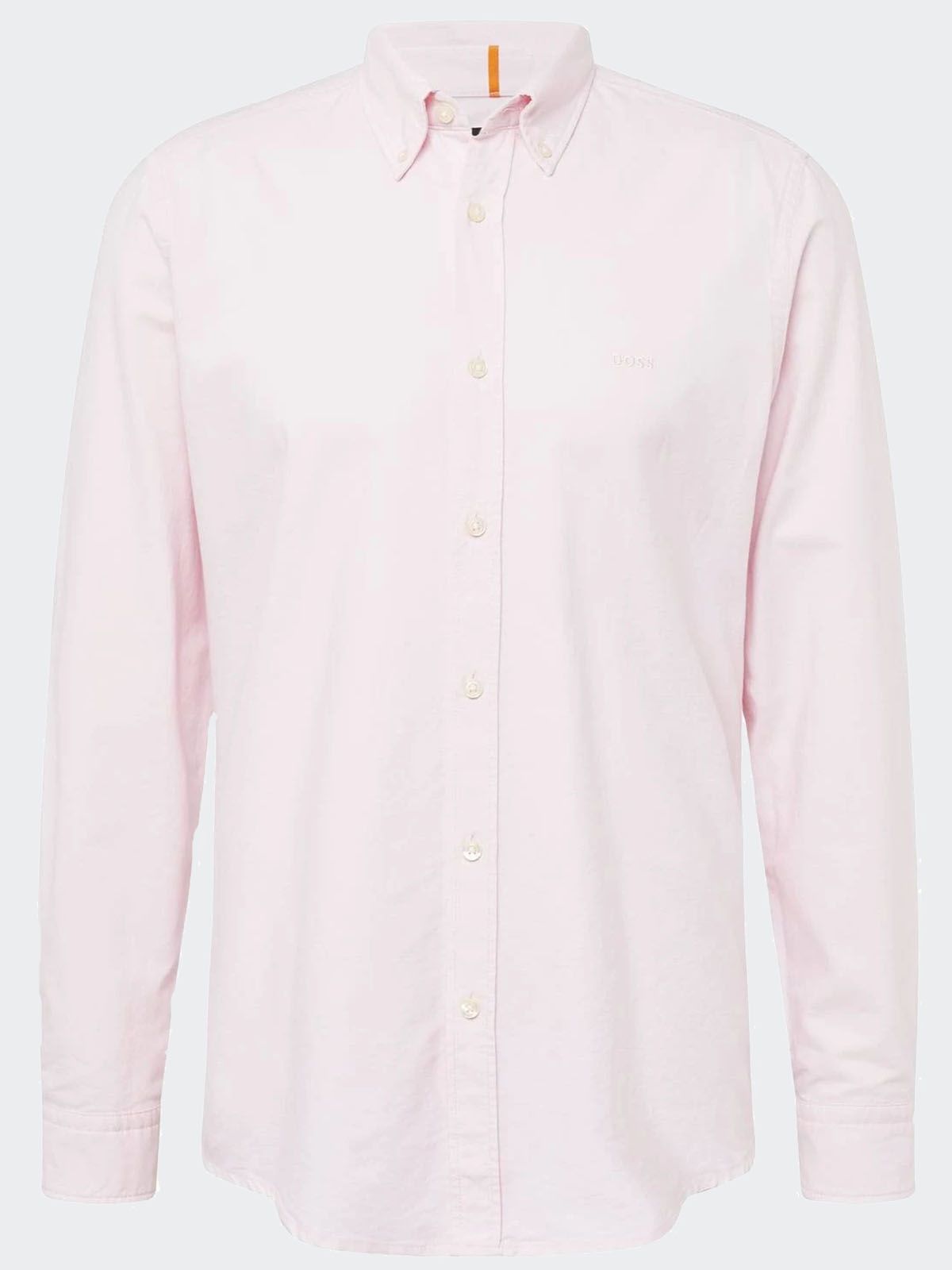 BOSS Men's Rickert Organic Oxford Cotton Regular-Fit Shirt in Light ...