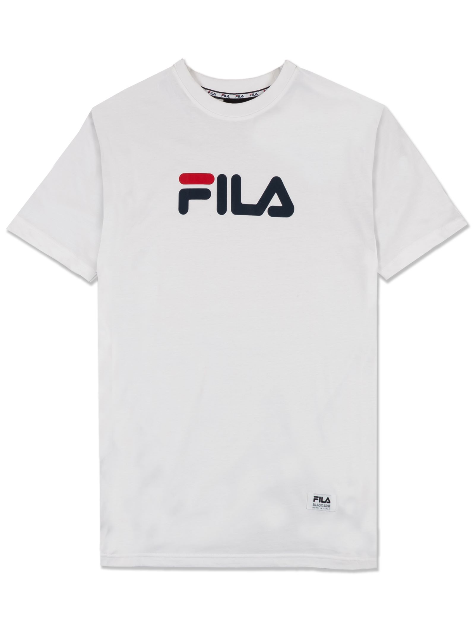 FILA Elbi Essential Linear Logo T-Shirt White | Dapper Street